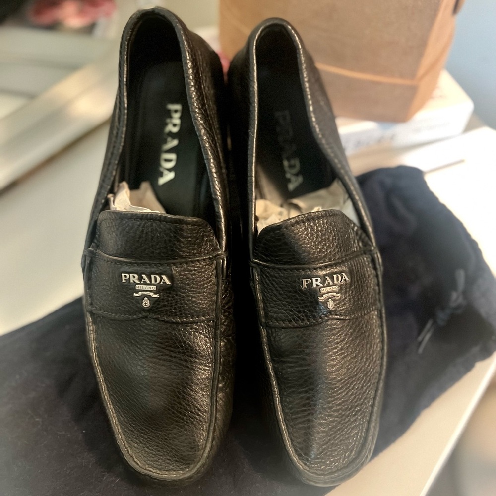 🔥PRADA Saffiano Leather Loafer🔥